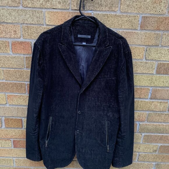 1198$ MSRP John Varvatos Tonal Plaid Zip Detail Jacket Size 54 - Picture 12 of 15